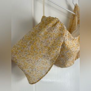 Hello Molly Picnic Dance Top Yellow